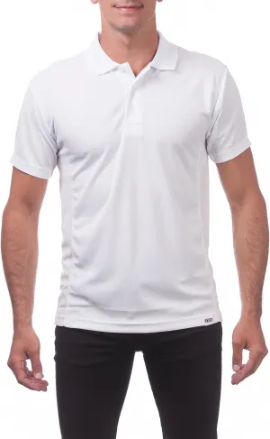 Pro Club Men's Performance Drypro Short Sleeve Polo
