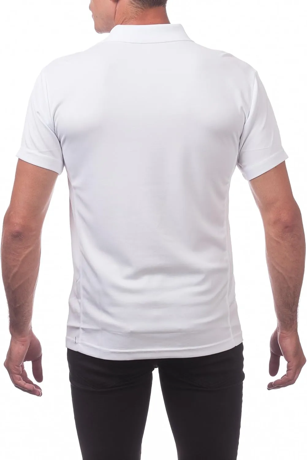 Pro Club Men's Performance Drypro Short Sleeve Polo