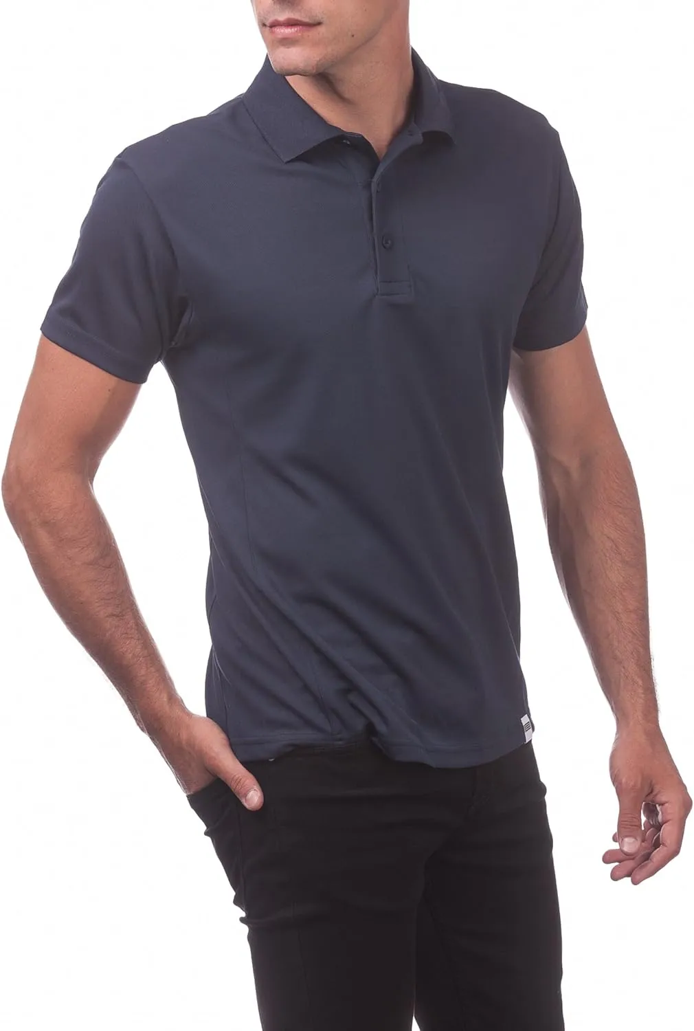 Pro Club Men's Performance Drypro Short Sleeve Polo