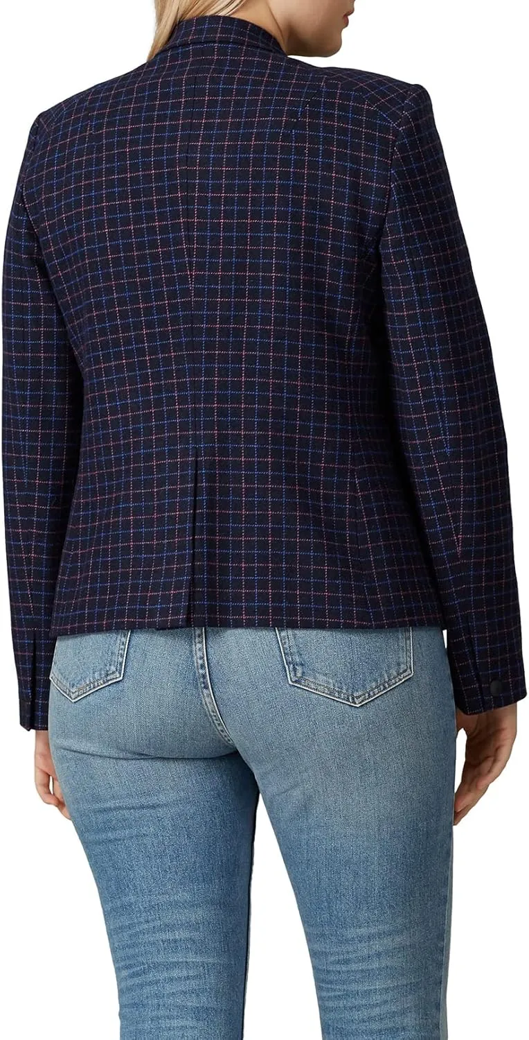 rag & bone Rent The Runway Pre-Loved Nancie Check Blazer