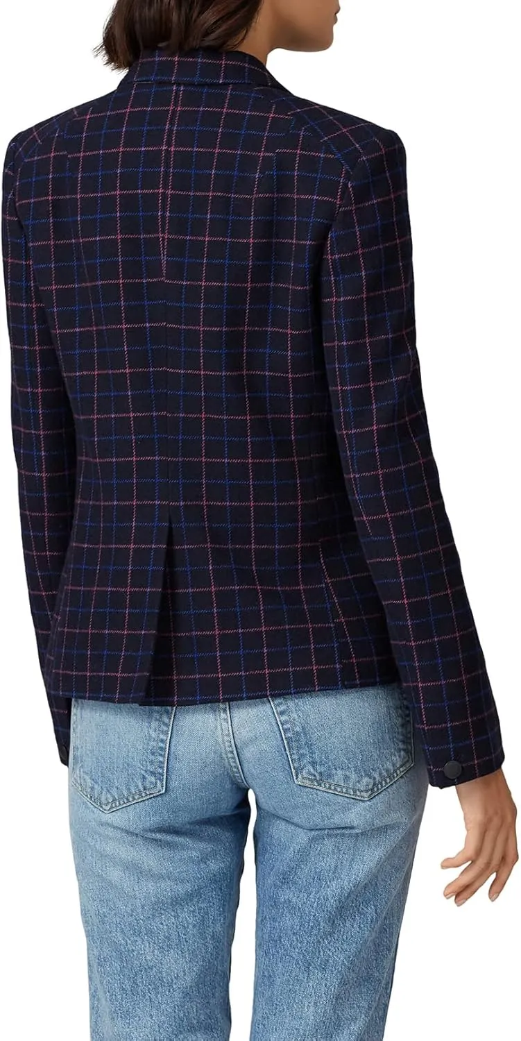 rag & bone Rent The Runway Pre-Loved Nancie Check Blazer