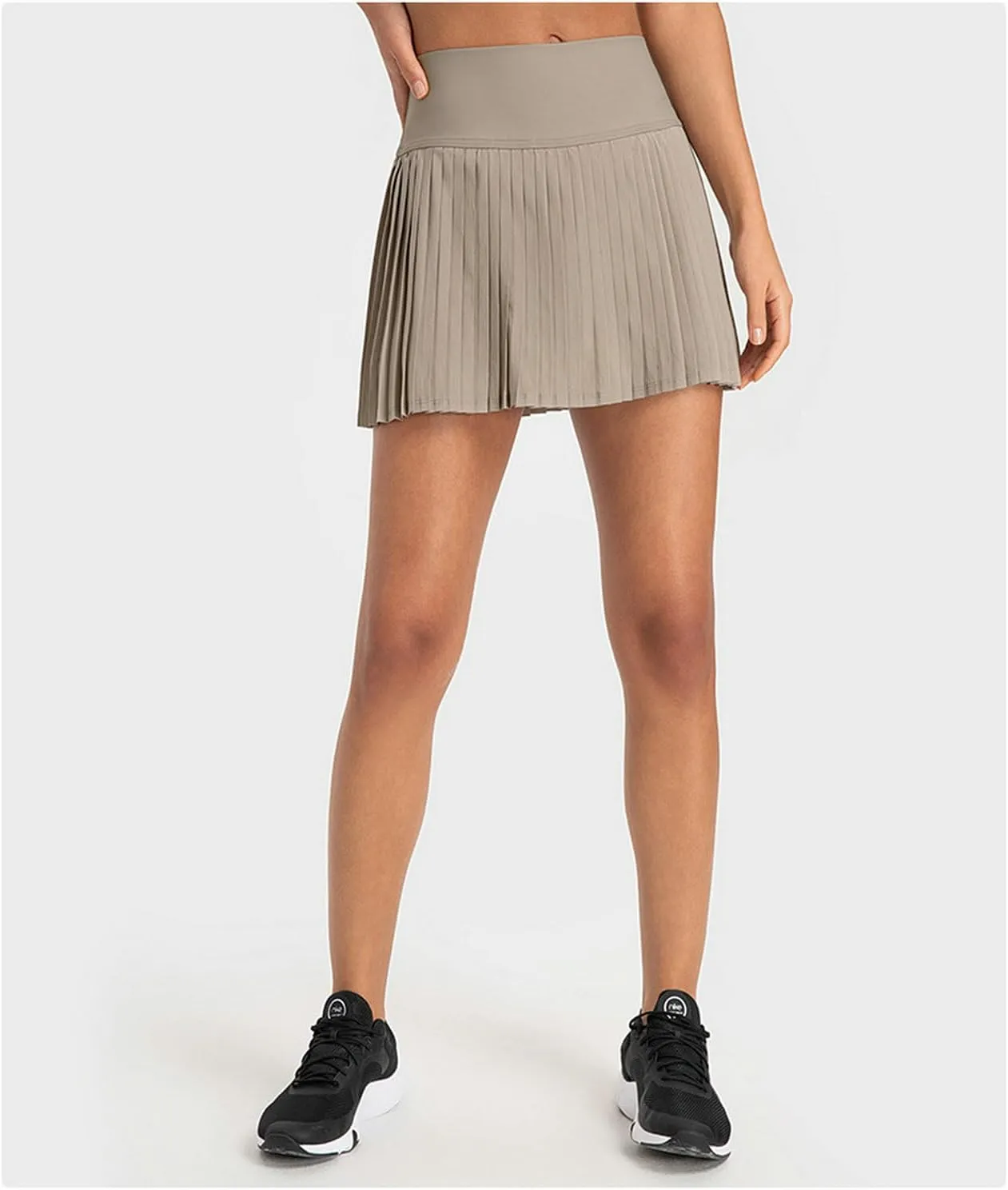 Raroauf Pleated Tennis Skirts for Womens High Waisted Lightweight Athletic Golf Skort with Shorts Pockets