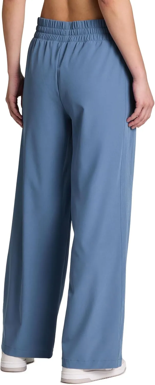 RBX Activewear Wide Leg Pant for Women, Super Lightweight Quick Drying Weekend Pant with Pockets