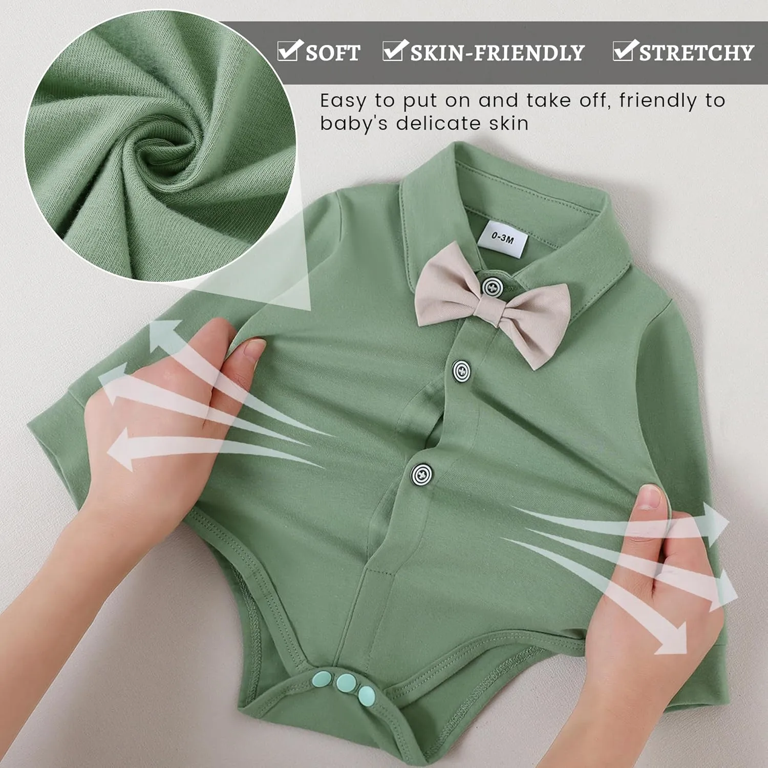 SANMIO Baby Boy Clothes Suits Infant Gentleman Outfit Collared Dress Shirt Vest Tie Corsage Pants 5Pcs Baby Suit Sets