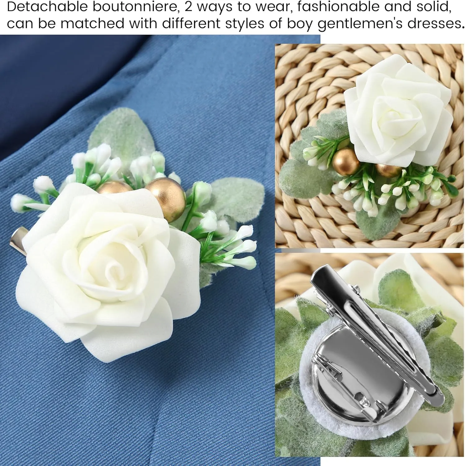 SANMIO Baby Boy Clothes Suits Infant Gentleman Outfit Collared Dress Shirt Vest Tie Corsage Pants 5Pcs Baby Suit Sets