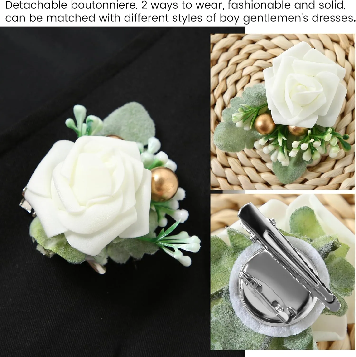 SANMIO Baby Boy Clothes Suits Infant Gentleman Outfit Collared Dress Shirt Vest Tie Corsage Pants 5Pcs Baby Suit Sets