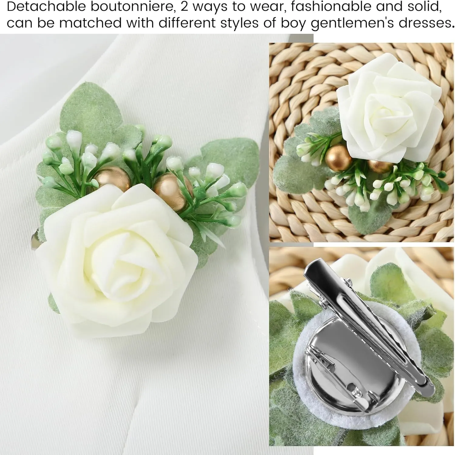 SANMIO Baby Boy Clothes Suits Infant Gentleman Outfit Collared Dress Shirt Vest Tie Corsage Pants 5Pcs Baby Suit Sets