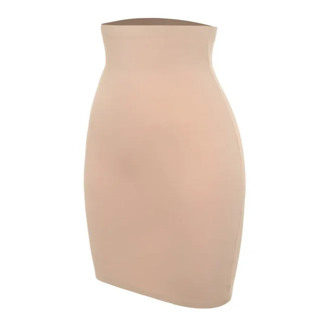 Seamless High Waist Tummy Control Half Slip