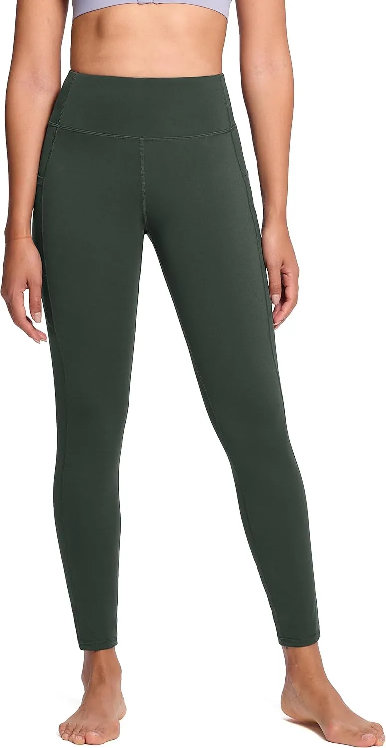 SEVEGO Tall Women's 30"/32"/34"/36" Yoga Leggings High Waist Workout Activewear Pants with Pockets