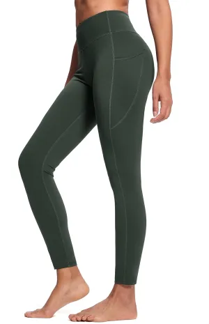 SEVEGO Tall Women's 30"/32"/34"/36" Yoga Leggings High Waist Workout Activewear Pants with Pockets