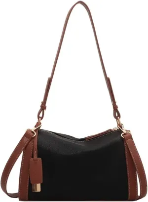 Shoulder Bag for Women Girls Leather Hobo Bag Casual Crossbody Purse Stylish Tote Purse Elegant Top Handle Handbag