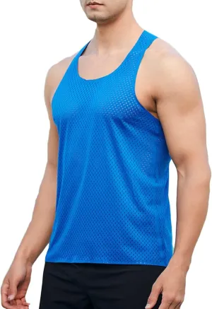 Tank Tops for Men Gym Athletic Shirts Sleeveless Running Vest Quick Dry Breathable Tops