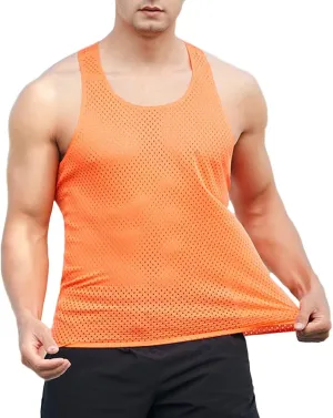 Tank Tops for Men Gym Athletic Shirts Sleeveless Running Vest Quick Dry Breathable Tops