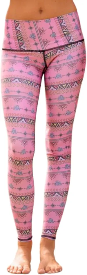 teeki Choose Roses Hot Pants Leggings for Women, USA Made Sustainable Eco Luxury Activewear Quick Dry - Large