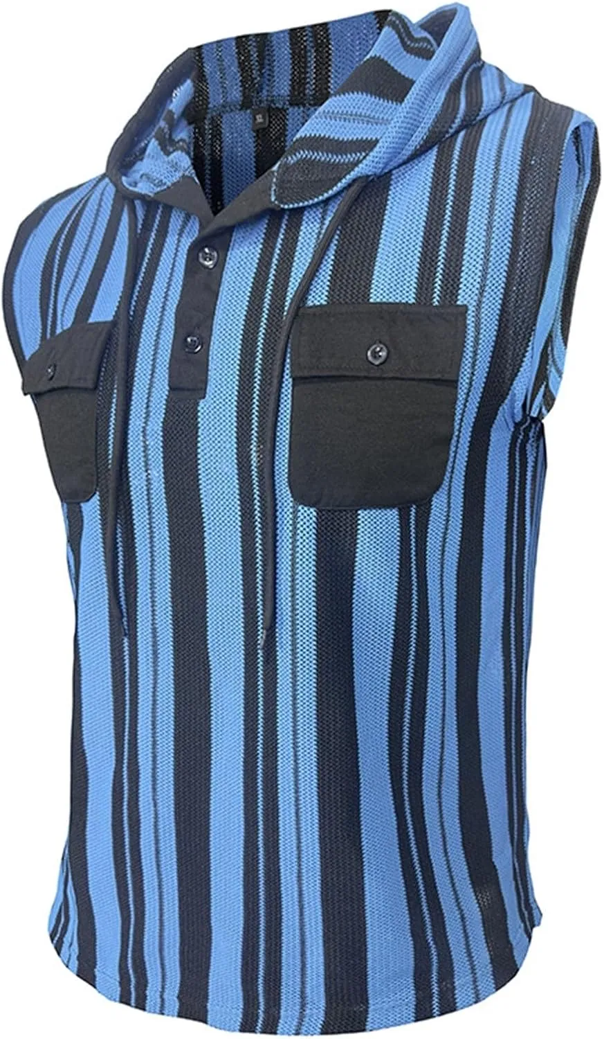 Trendy Outdoor Sleeveless Tops for Men Comfy Relaxed Fit Tank Shirt Moisture Wicking Casual Vacation Tees