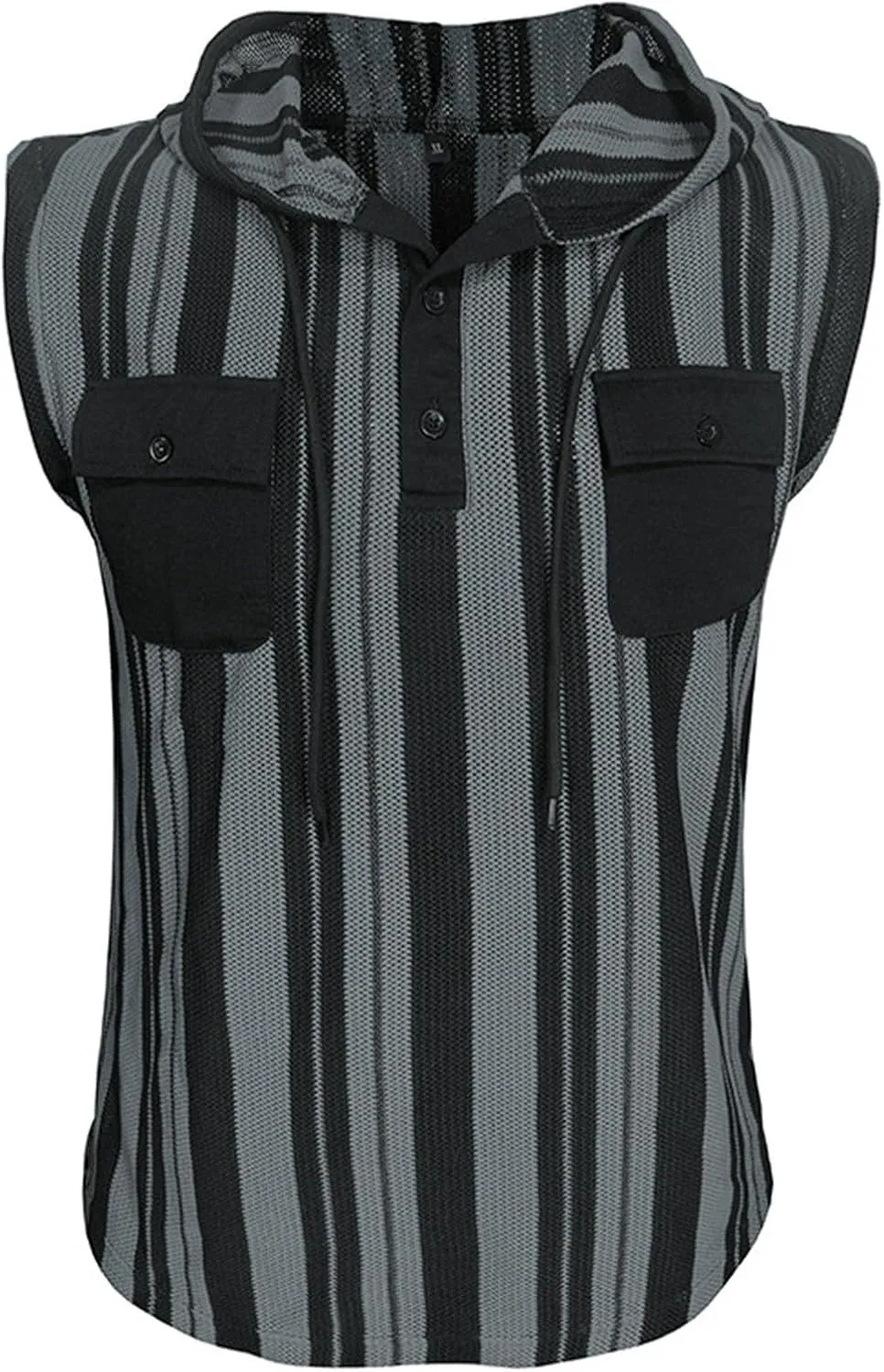 Trendy Outdoor Sleeveless Tops for Men Comfy Relaxed Fit Tank Shirt Moisture Wicking Casual Vacation Tees