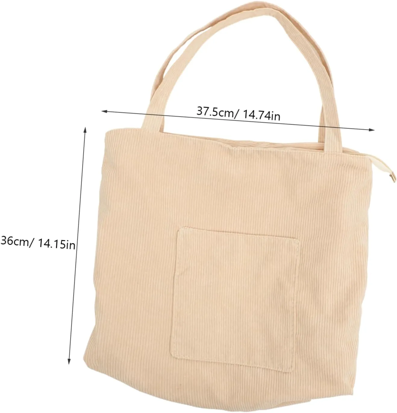 VALICLUD Corduroy Bag The Tote Bag Large Tote Bag Tote Bag Tote Bags Tote Bag for Women Handbags Fashionable Bag