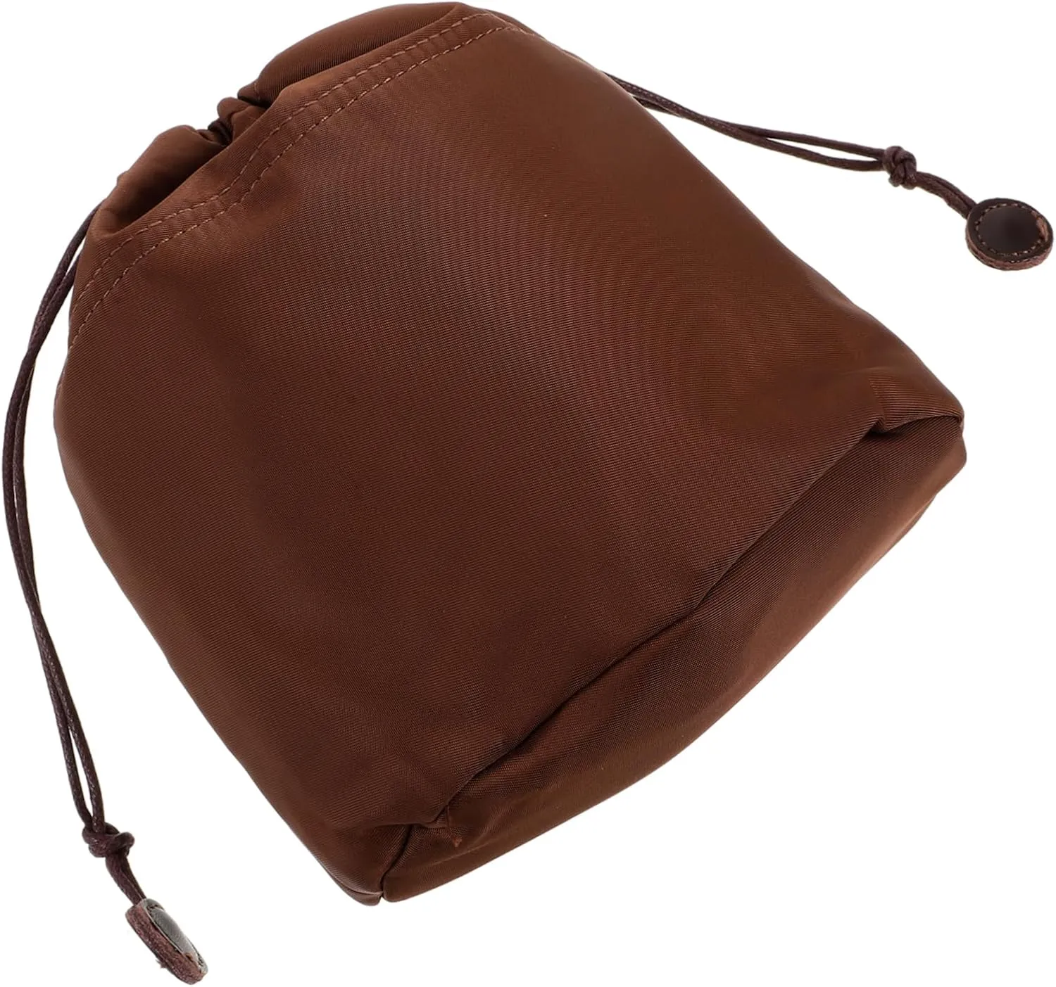 VALICLUD Purse Organizer Insert for Bucket Bag Durable Tote Bag Insert for Efficient Organization Maximized Space and Minimalist Style Brown