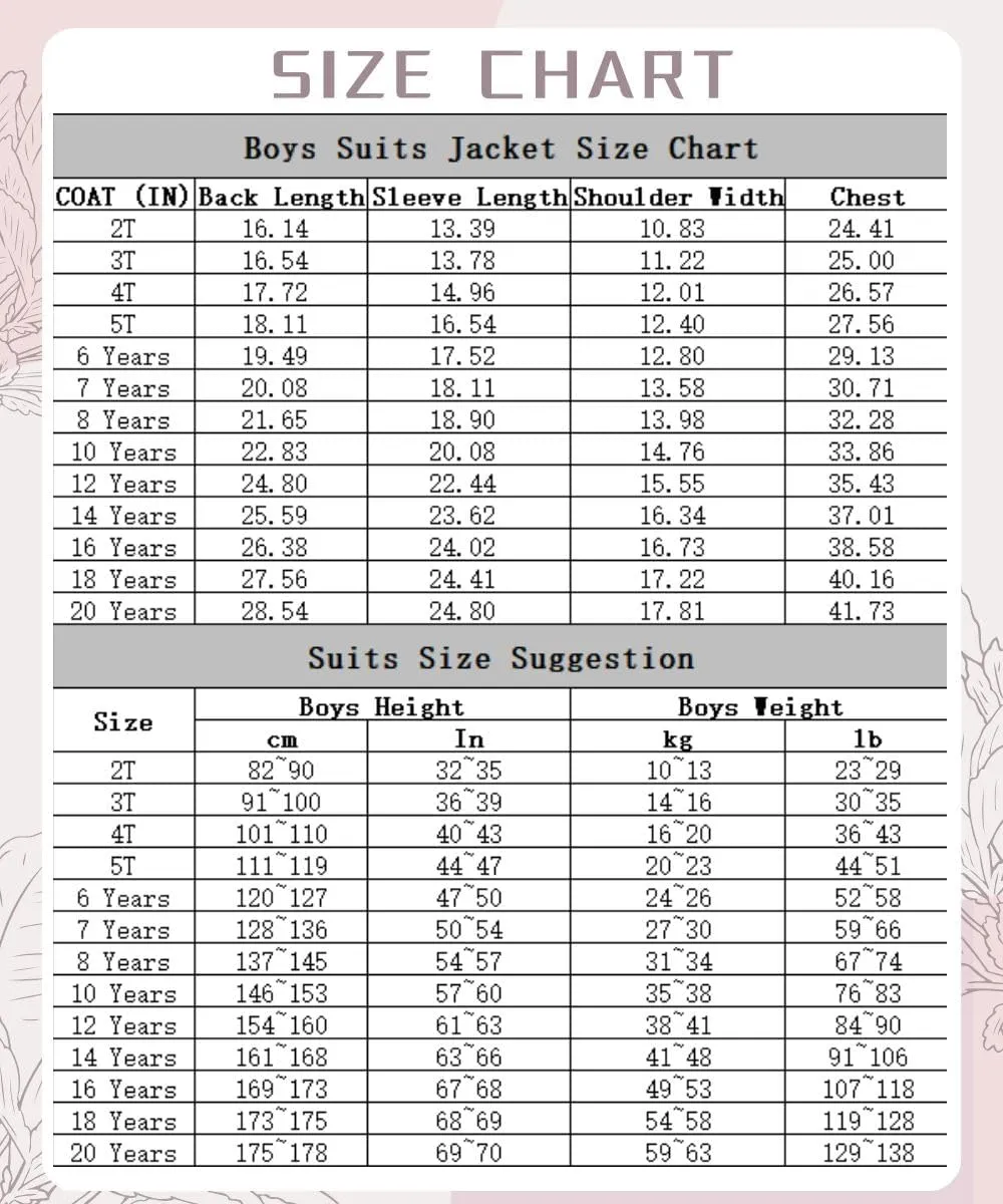 Visaccy Kids Blazers for Boys Slim Fit Suit Blazer Boy Formal Single Breasted Closure School Jacket