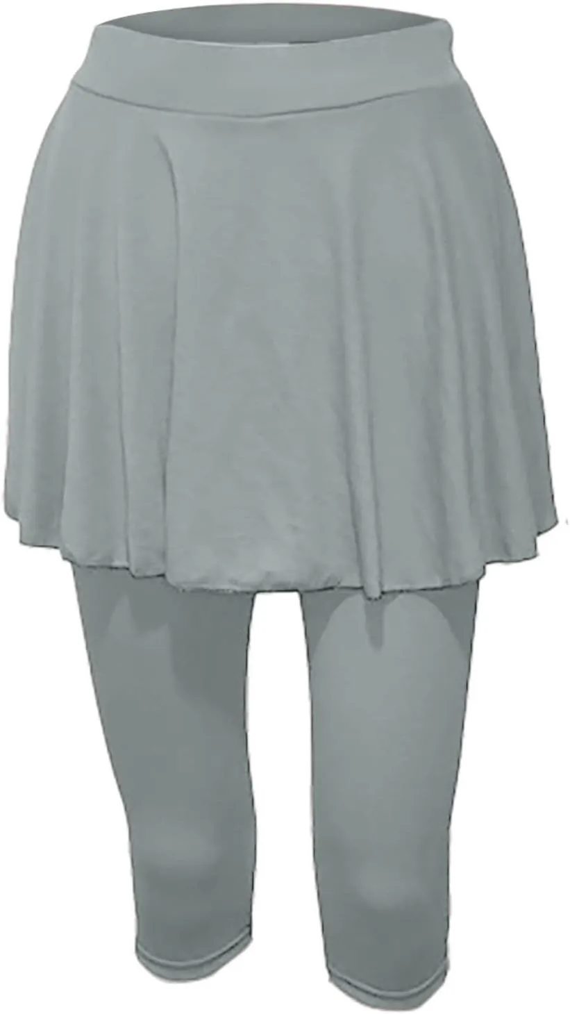 Women Quick Dry Tennis Skirts High Waisted Running Golf Athletic Skorts with Leggings Workout Gym Activewear Pants