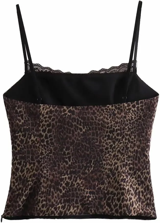 Women Solid Color Lace Short Camisole Sleeveless Backless Tank Tops Off Shoulder Evening Party Vest