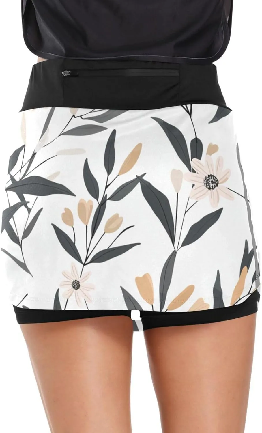 Women Tennis Skirts Golf Athletic Activewear Skorts with Pockets Summer Mini Skirt Shorts for Workout Running Hiking