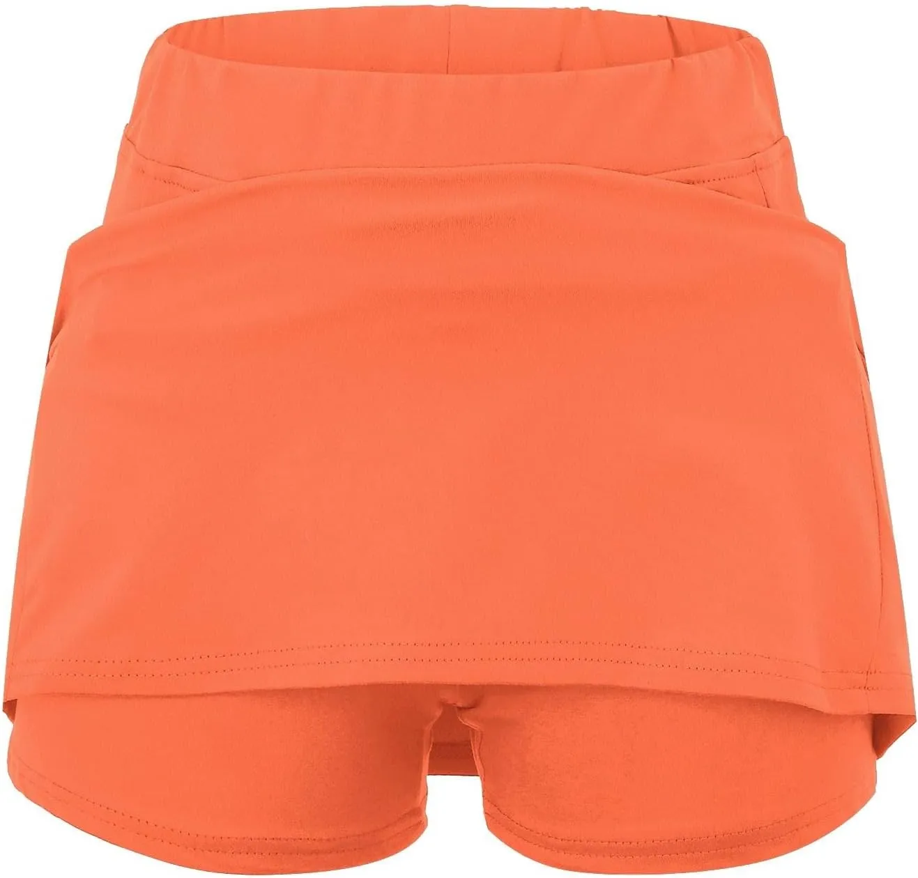 Womens Athletic Skort Tummy Control Skirt with Shorts High Waist Elastic Waist Gym Sport Yoga Tennis Activewear