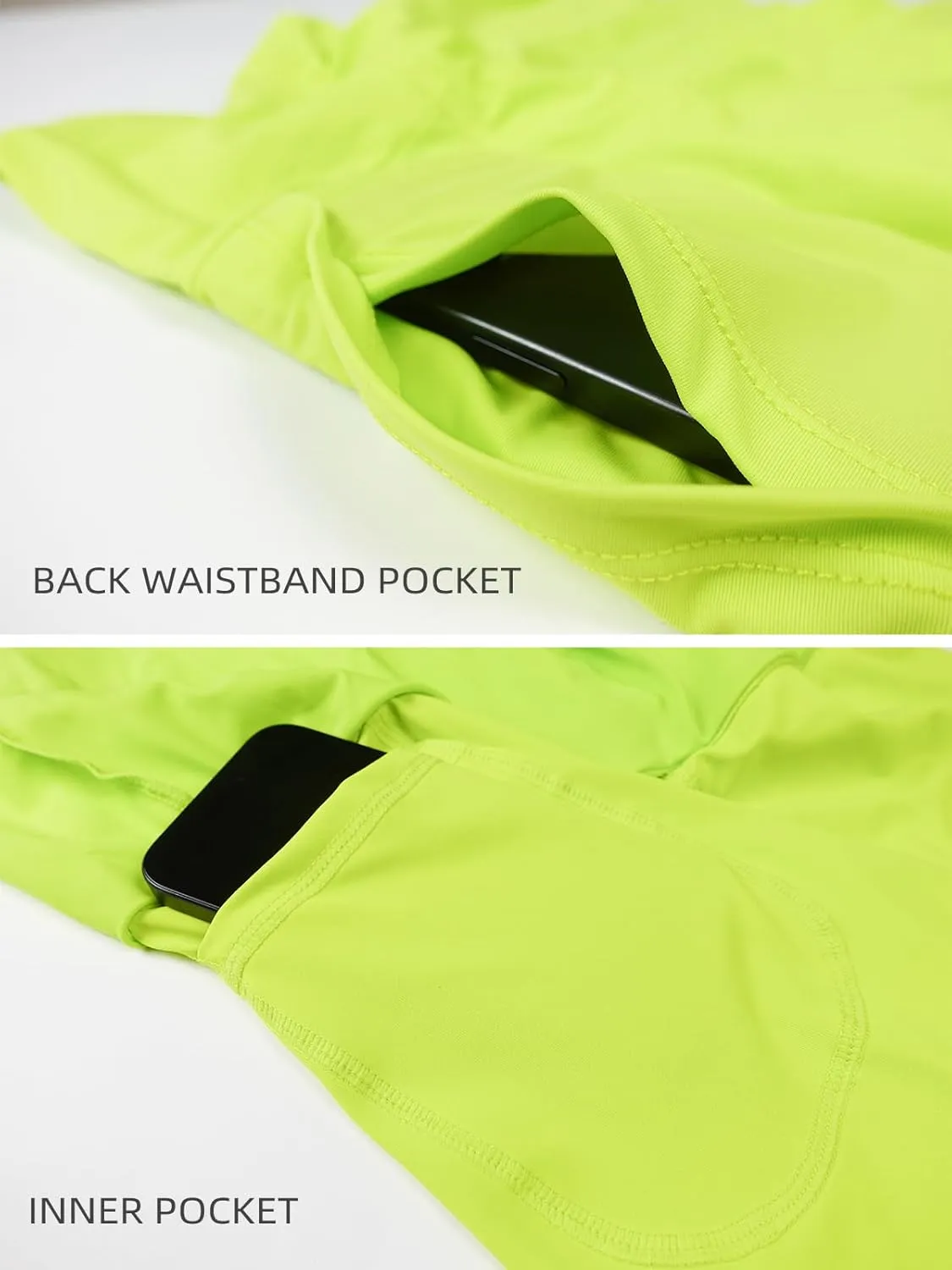 Women's Athletic Tennis Skirts with Pockets Pickleball Workout Skorts