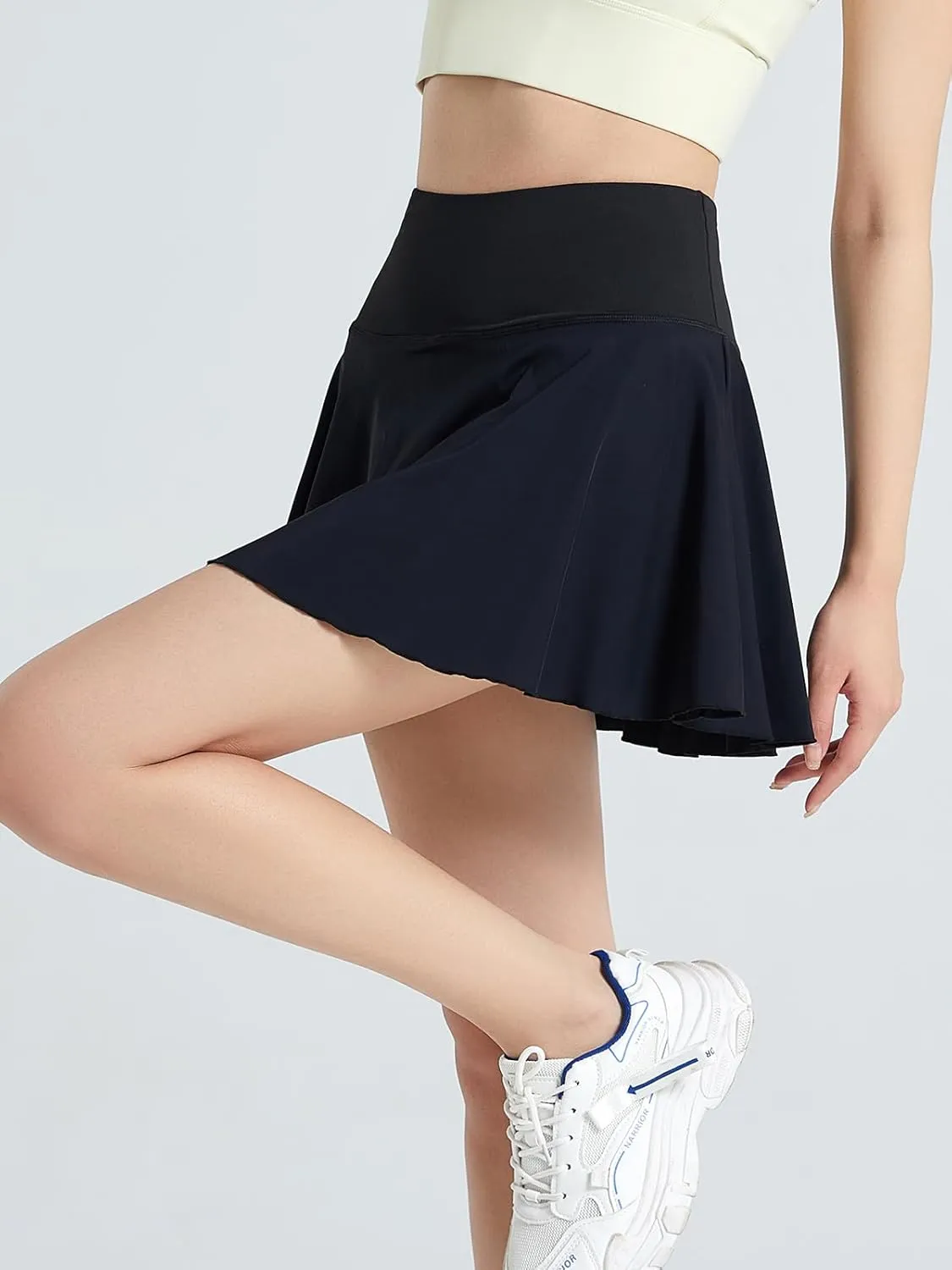 Women's Athletic Tennis Skirts with Pockets Pickleball Workout Skorts