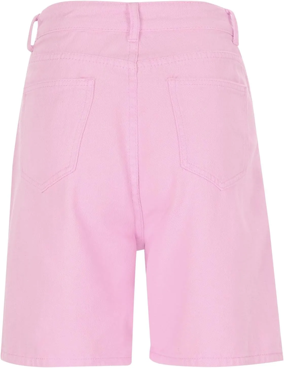 Womens Bermuda Denim Jean Jorts Casual Classic Fit High Waisted Cargo Shorts Lightweight Button Shorts with Pockets
