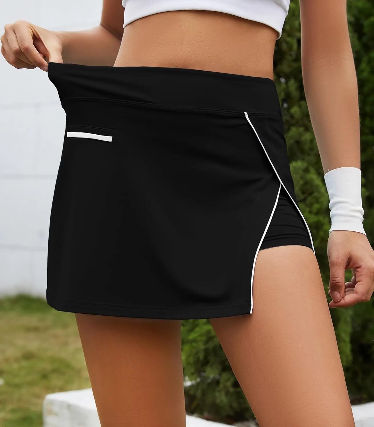 Women's Golf Skirts Skorts High Waisted Tennis Skirt Athletic Workout Casual Skorts with Short Pockets for Activewear