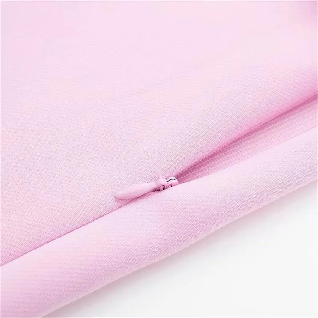 Women's Solid Color Pleated Mini Skirt with Belt Detail and Side Zipper - High Waist Fabric