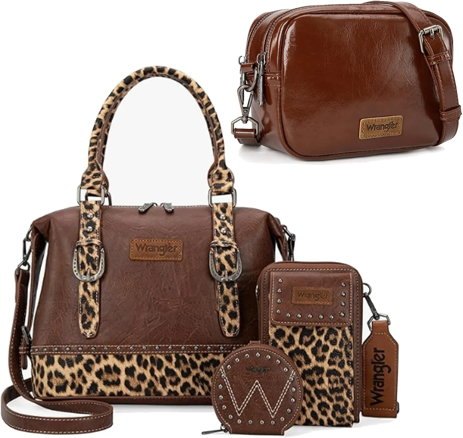 Wrangler 3pcs tote bag and crossbody bag set