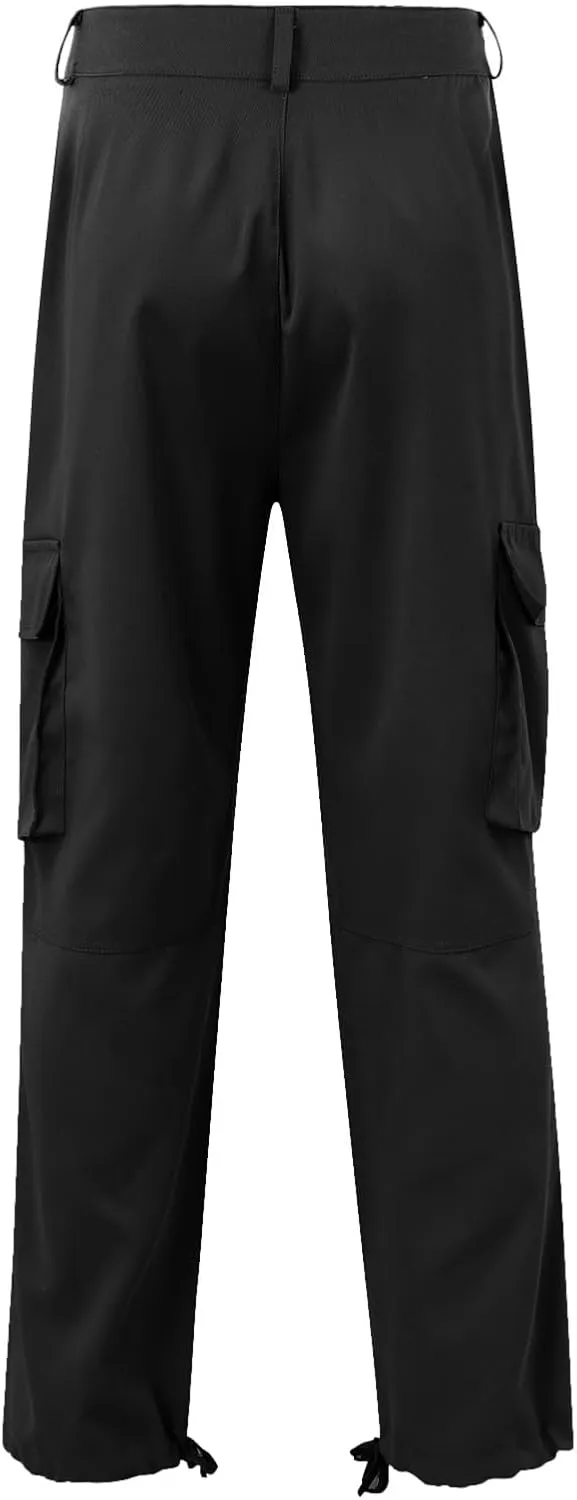 XUNRYAN Cargo Pants Mens Loose Fit Sweatpants Lightweight Joggers Workout Athletic Running Pants Long Trousers Activewear