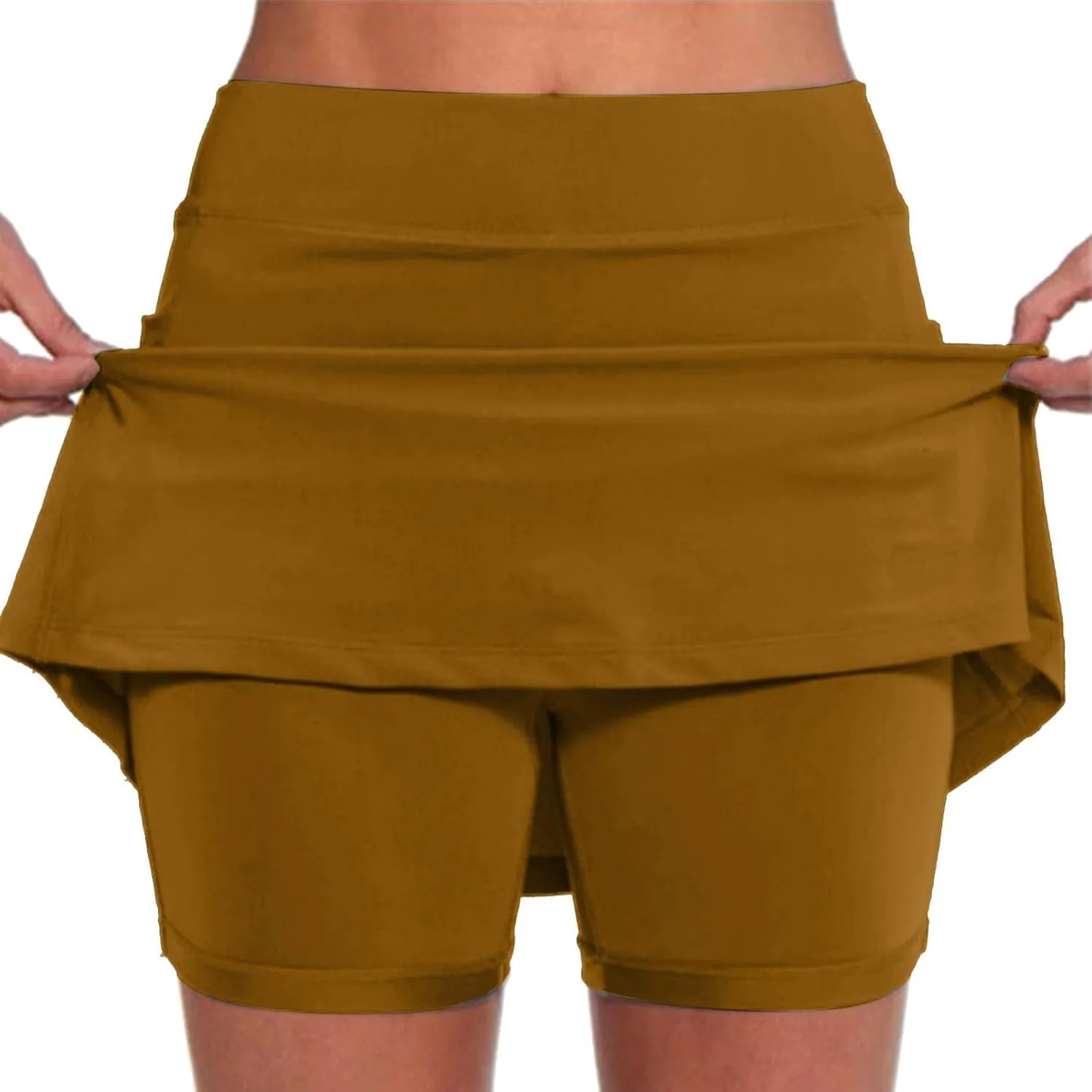 Yoga Shorts for Women Plus Size Lightweight Elastic Waist Short Pants Cycling Hiking Running Activewear