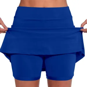 Yoga Shorts for Women Plus Size Lightweight Elastic Waist Short Pants Cycling Hiking Running Activewear