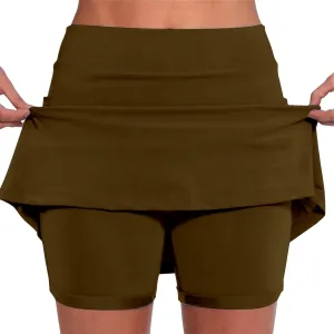 Yoga Shorts for Women Plus Size Lightweight Elastic Waist Short Pants Cycling Hiking Running Activewear