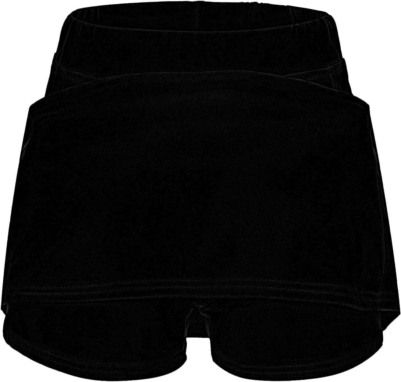 Yoga Shorts for Women Plus Size Lightweight Elastic Waist Short Pants Cycling Hiking Running Activewear